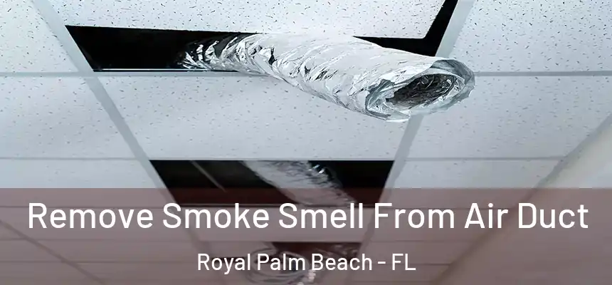 Remove Smoke Smell From Air Duct Royal Palm Beach - FL
